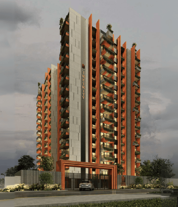 Inspira infinity Elevation front view